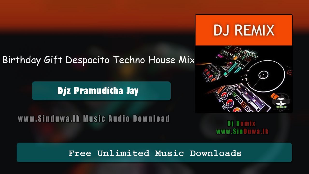 Birthday Gift Despacito Techno House Mix
