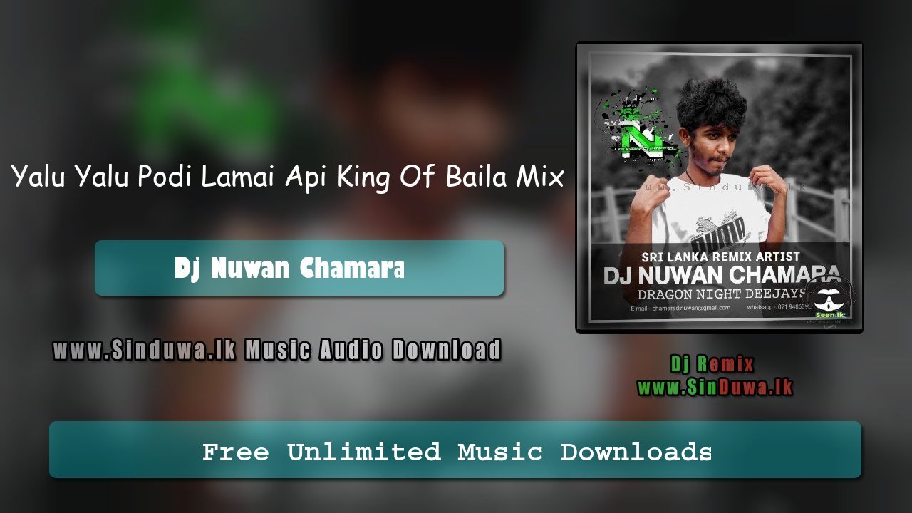 Yalu Yalu Podi Lamai Api King Of Baila Mix